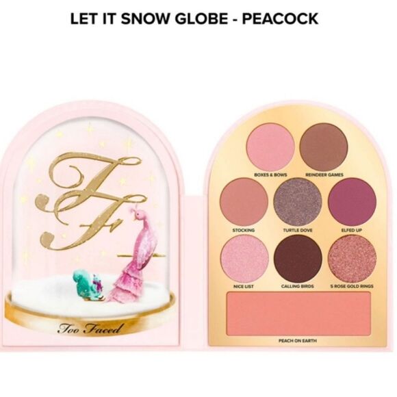 BNIB~Too Faced Let it Snow Globes Limited Edition Makeup Collection - Picture 5 of 14